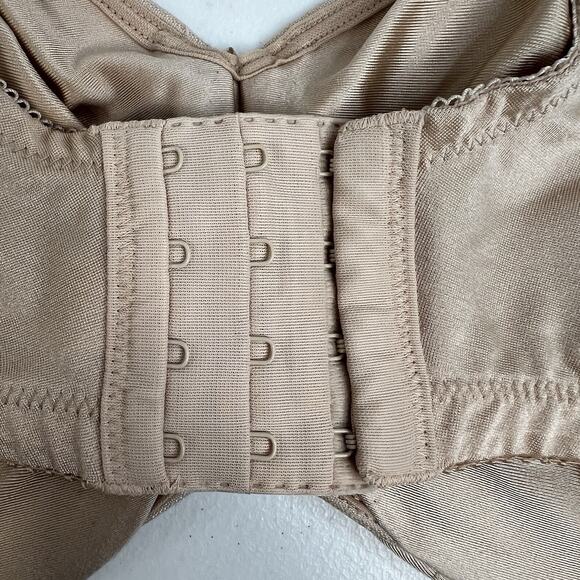 Wacoal 36DDD Bra Beige Bodysuede Seamless Full Figure 85185 Underwire Smooth - Picture 8 of 16